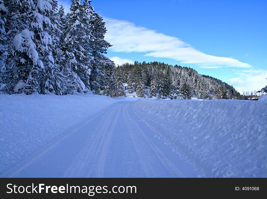 Winter Rural Roads 3