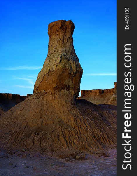 Canyon in Datong, Shanxi Province,China