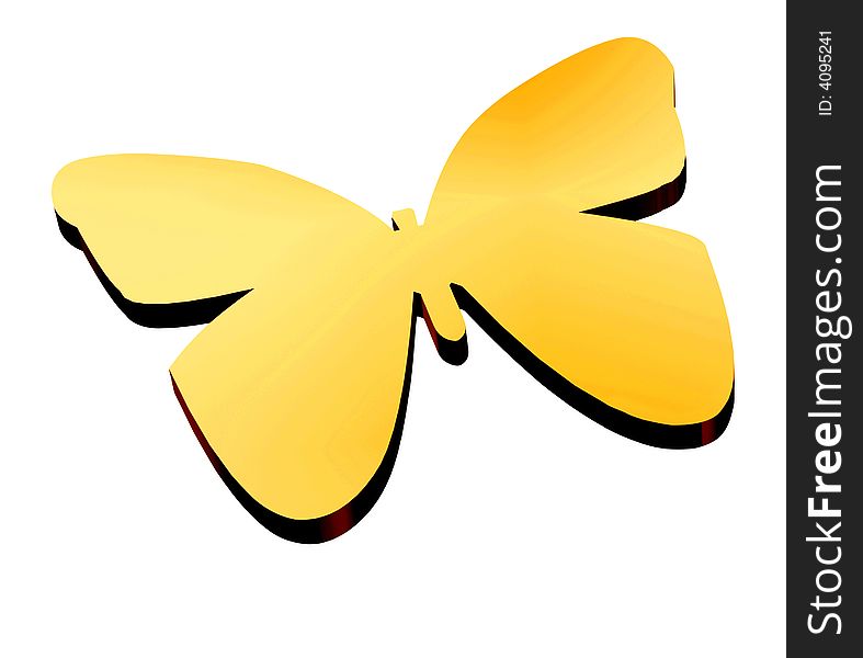 3D Butterfly