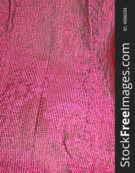 Pink textured cloth