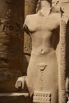 Sculpture Karnak Temple Stock Image Sculpture Karnak Temple Stock Image