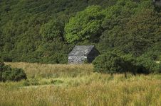Old Coal Shed Royalty Free Stock Photos