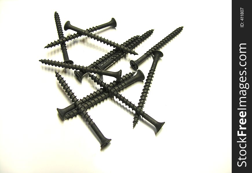 Steel Screws used in constrution trade.