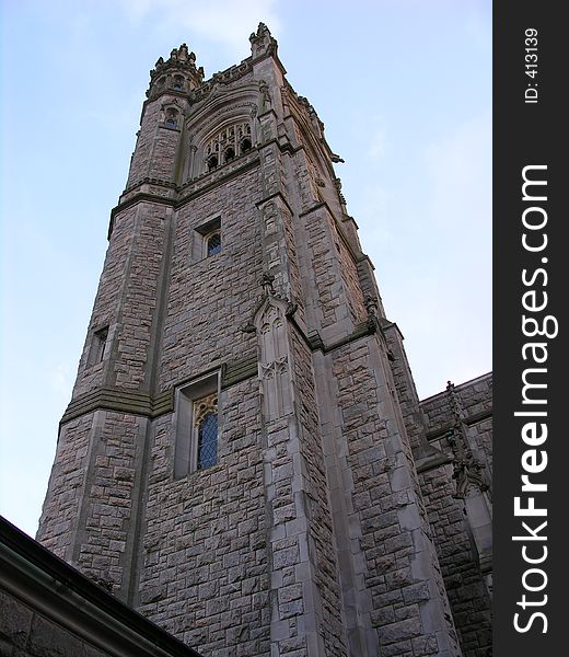 Side view of Historic tower. Side view of Historic tower.