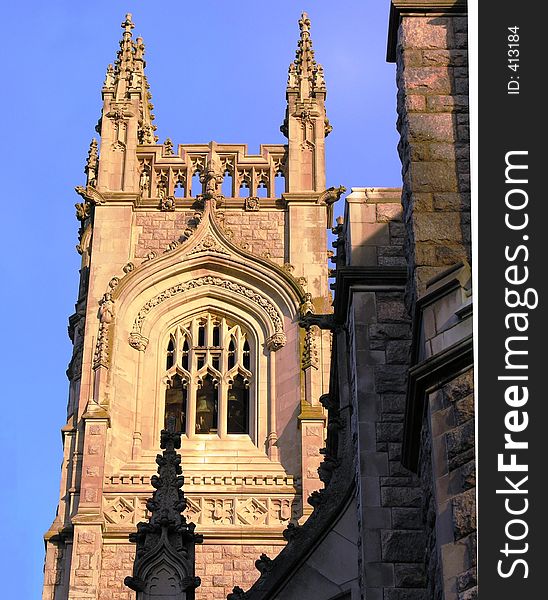 Church Tower in background.