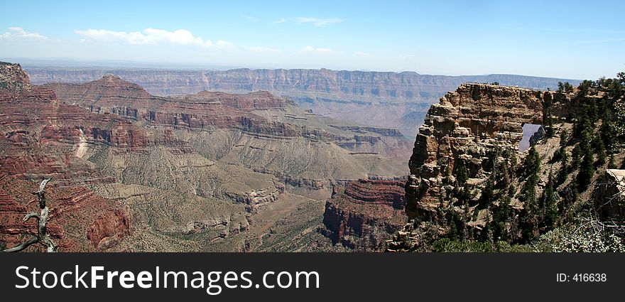 Grand Canyon Arch - Panoramic