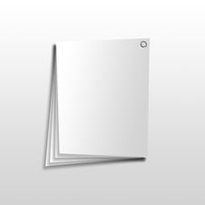 Paper Note Pad Royalty Free Stock Image