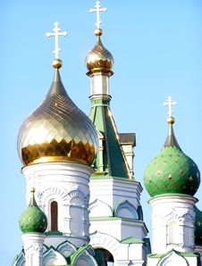 Church Domes Stock Image Church Domes Stock Image