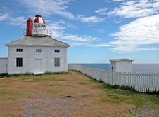 Cape Spear Lighthouse Royalty Free Stock Images