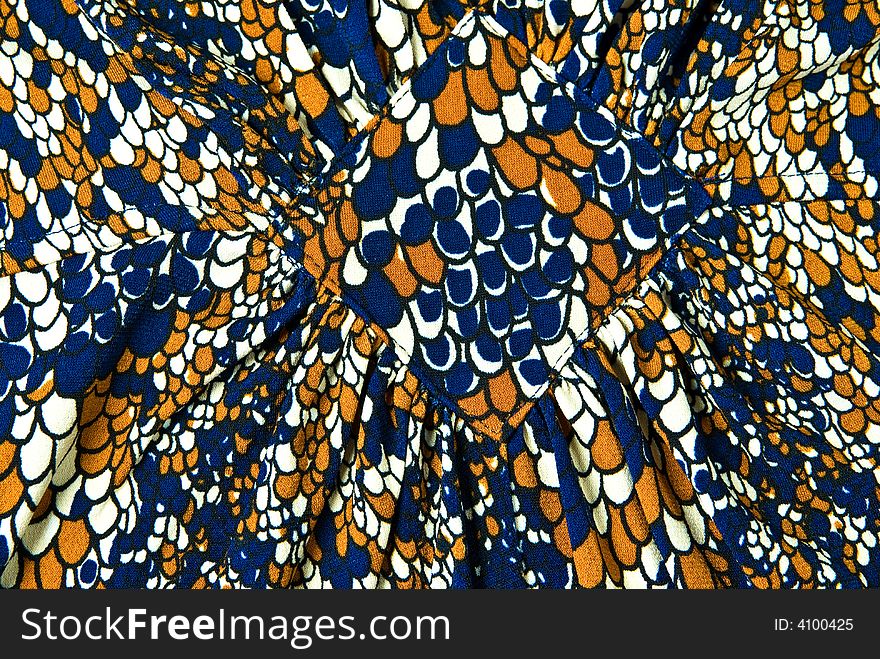 Colorful Dress Fabric