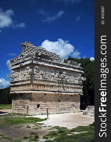 Ancient Mayan Nunnery in the Yucatan