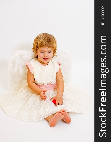 St. Valentine S Day Angel Girl