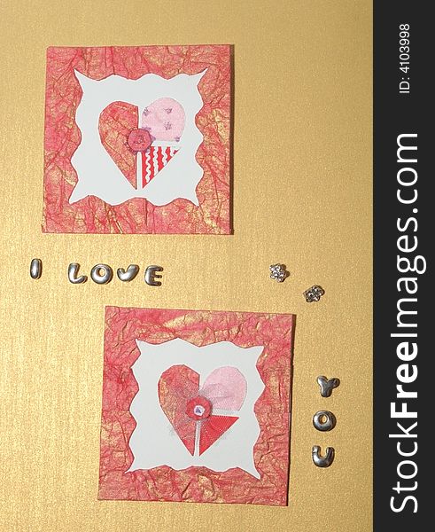Romance and shiny valentine's day card background. Romance and shiny valentine's day card background