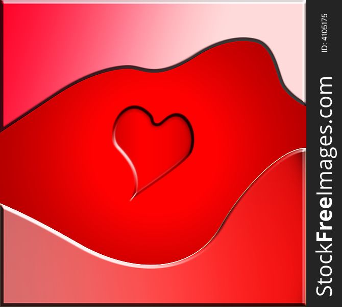 Abstract Valentine background whit heart. Abstract Valentine background whit heart