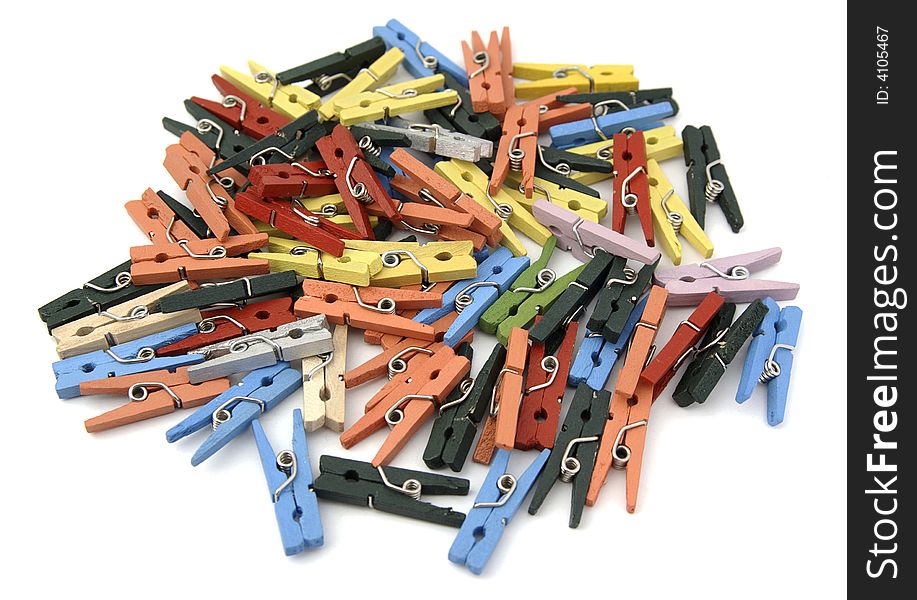 Tweezers stack of colors in white background. Tweezers stack of colors in white background