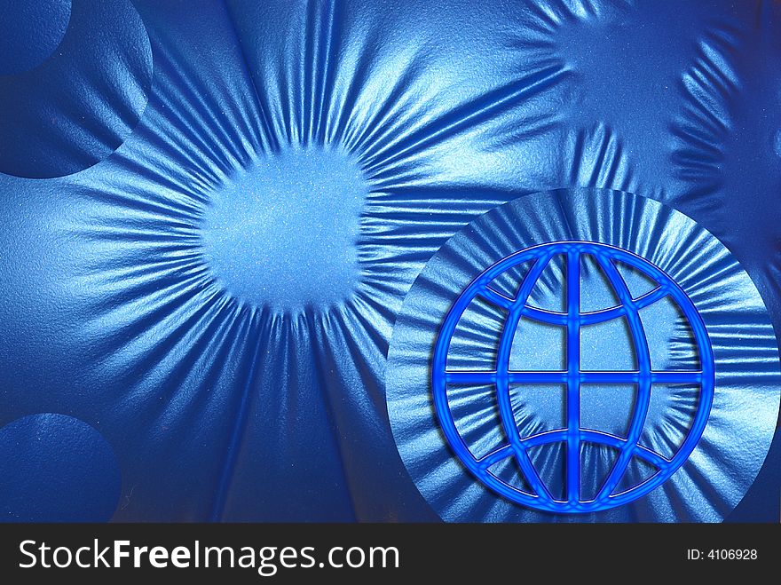 The background is created with a photograph shwing a big blue shrinking balloon. The globe symbol and the color blue mean that this design / background can be used as an Internet/World wide/E-commerce related image. The background is created with a photograph shwing a big blue shrinking balloon. The globe symbol and the color blue mean that this design / background can be used as an Internet/World wide/E-commerce related image.