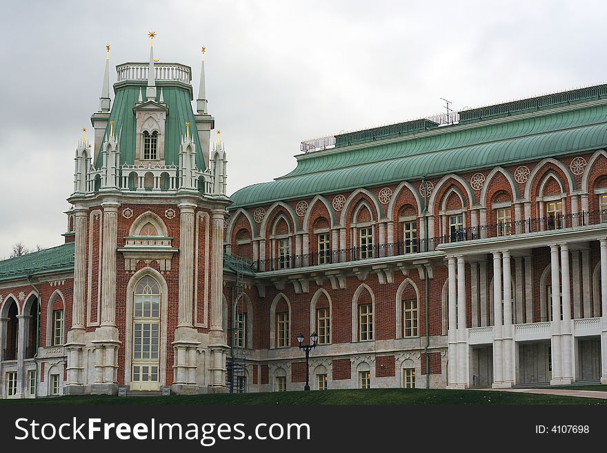 towers of the moscow castle in russia