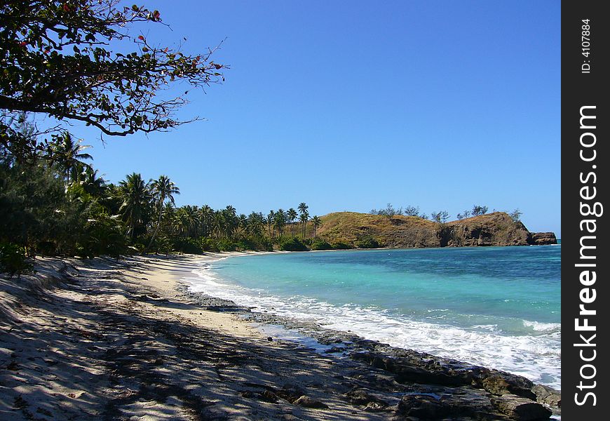 White sand,Melbravo resort, Fiji