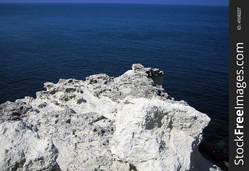 Cliffs in Sozopol Bulgaria Europe :)