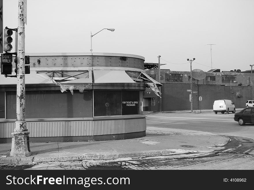 Abandoned Ticket Booth