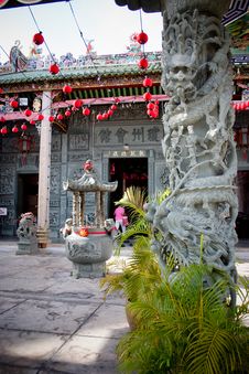 Stone Carving Chinese Temple Royalty Free Stock Image Stone Carving Chinese Temple Royalty Free Stock Image