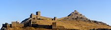 Genoa Fort Royalty Free Stock Photo