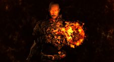 Future Soldier Royalty Free Stock Image Future Soldier Royalty Free Stock Image