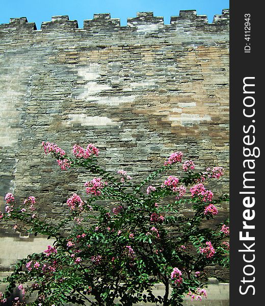 Wall of Beijing Imperial Palace