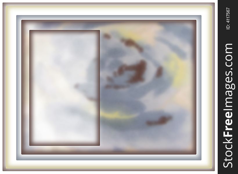 A swirled flower background with a space for writing. A swirled flower background with a space for writing.