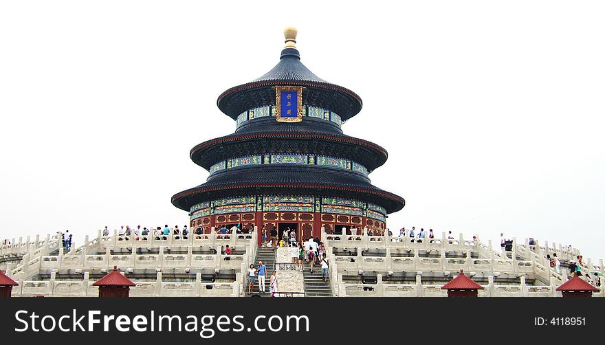 Temple of Heaven in Beijing City, China