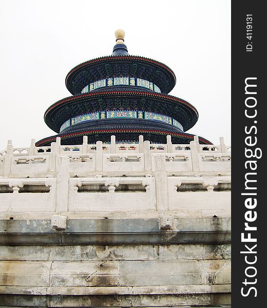 Temple of Heaven in Beijing City, China