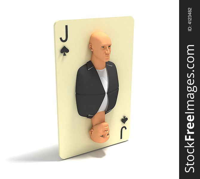 Playing Card: Jack of Spades