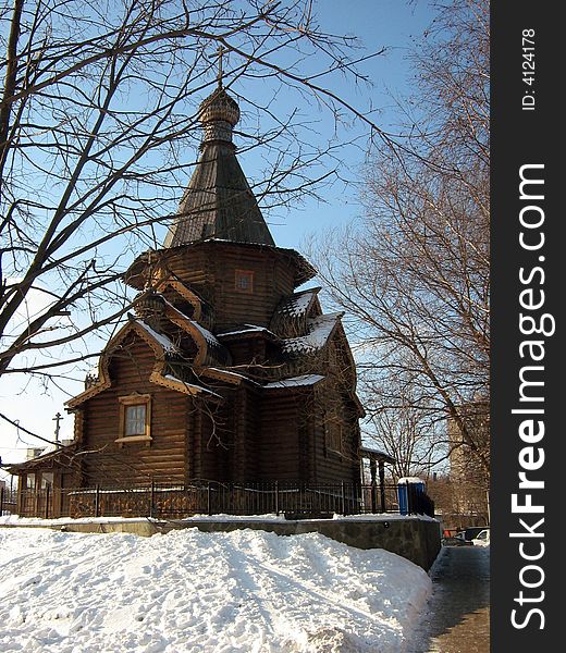 Chapel in the city of Moscow