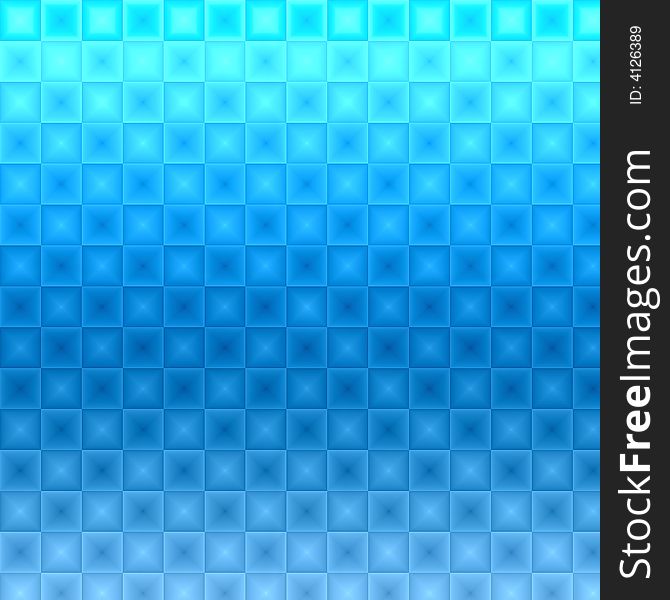 Abstract blue background design with light effect