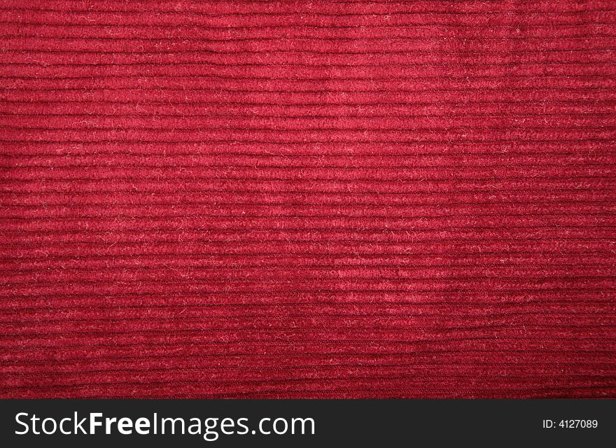 Red Velveteen Texture