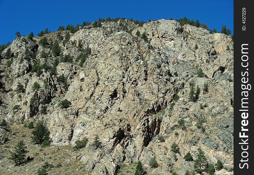 Rocky Mountain foothills, just west of Denver, Colorado.