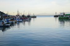 Fishing Boats In Harbor Stock Photography Fishing Boats In Harbor Stock Photography