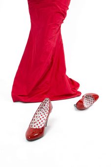 Red Shoes Royalty Free Stock Photos Red Shoes Royalty Free Stock Photos