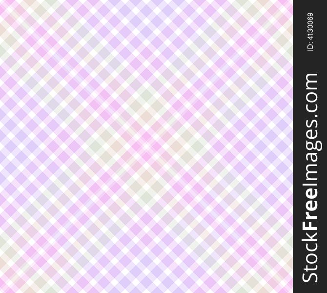 Pastel Colored Plaid Background