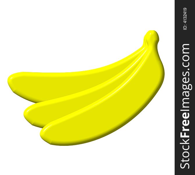 Bananas - a computer generated image