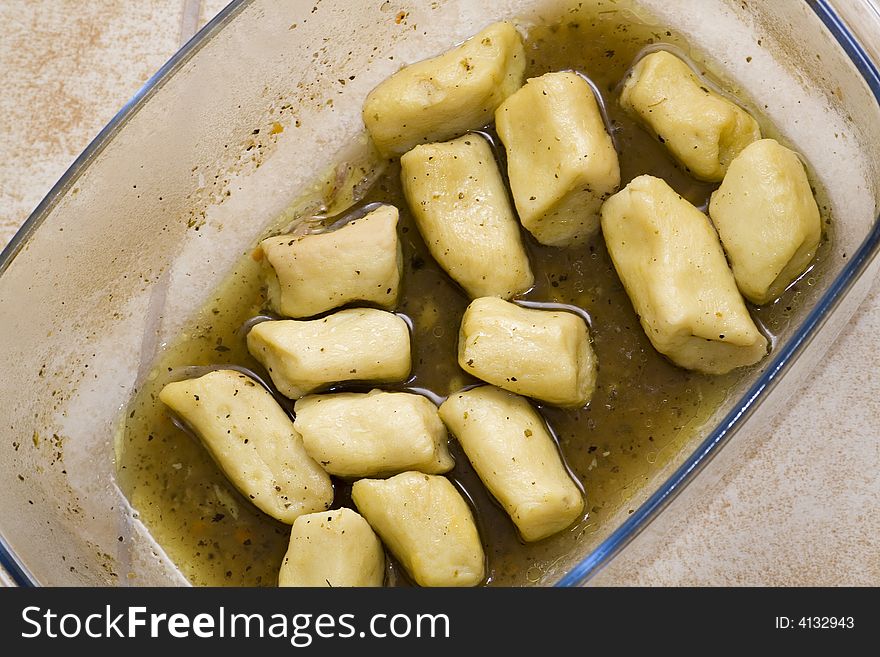 Polish tradicional dumplings ready to eat