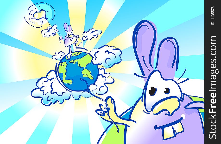 Solar Love Of Rabbit
