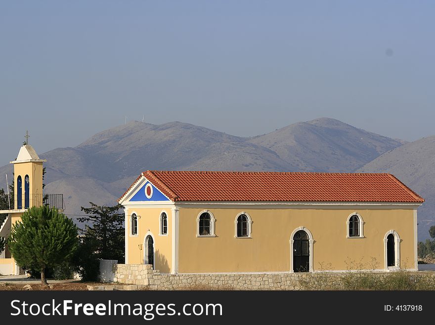 Orthodox church in Keffalonia, Greece