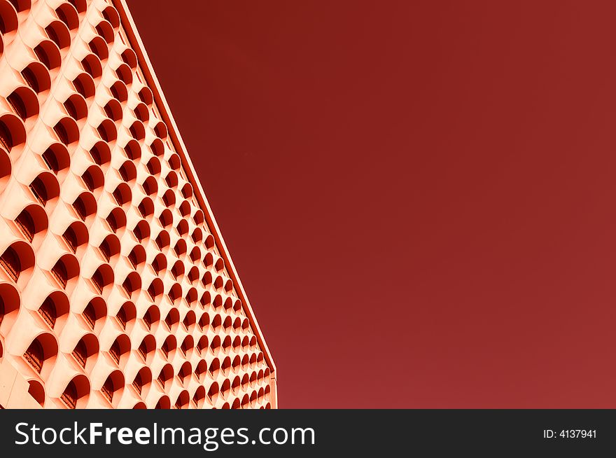 Stylish modern urban architectural background. Stylish modern urban architectural background