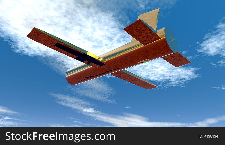 THIS IS AN IMAGE OF A SOLID BRASS AIRPLANE FLYING OVER AN AREA, DEFEATING GRAVITY AND THE ELEMENTS. THIS IS AN IMAGE OF A SOLID BRASS AIRPLANE FLYING OVER AN AREA, DEFEATING GRAVITY AND THE ELEMENTS.