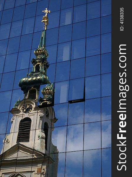 This is reflections of church.