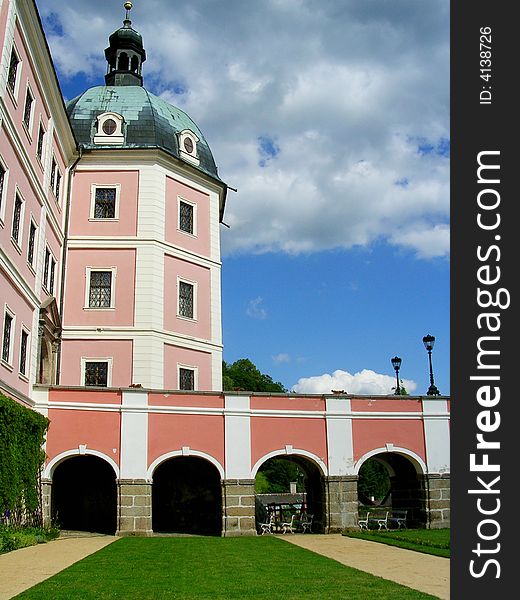 Castle Becov in Czech republic