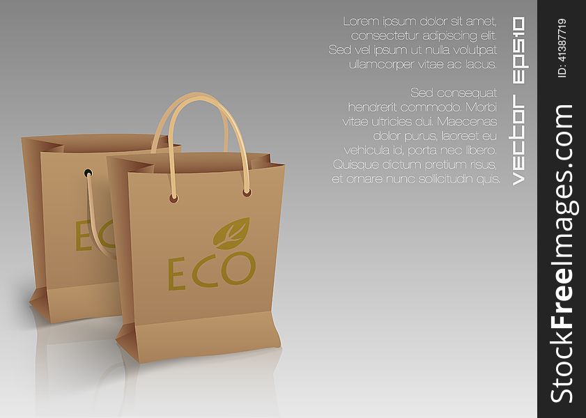 Vector Shopping Bag