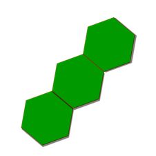 Hexagon Stock Image