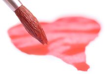 Watercolor Painted Heart Shape Stock Photo Watercolor Painted Heart Shape Stock Photo